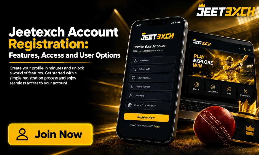 Jeetexch.In Account Registration